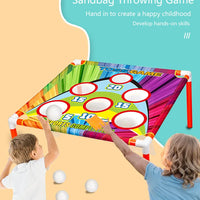 HKM-340243 Outdoor Sandbag Board Throwing Game for Kids - Interactive Parent-Child Sports Set