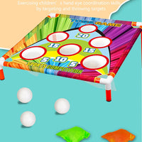 HKM-340243 Outdoor Sandbag Board Throwing Game for Kids - Interactive Parent-Child Sports Set