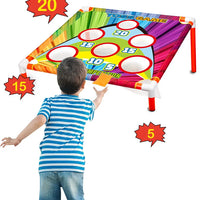 HKM-340243 Outdoor Sandbag Board Throwing Game for Kids - Interactive Parent-Child Sports Set