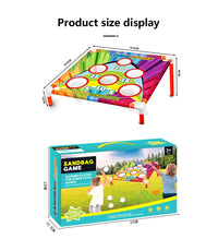 HKM-340243 Outdoor Sandbag Board Throwing Game for Kids - Interactive Parent-Child Sports Set
