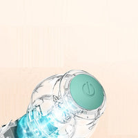 HKM-340435 Self-Playing Cat Teaser Ball - Smart Rolling Toy in Pink or Blue, USB-C Rechargeable