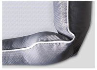 HKM-340947 Removable Dark Grey Pet Litter Bed for Dogs and Cats, Multiple Sizes Available
