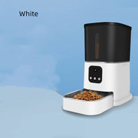 HKM-341011 Automatic Pet Feeder with Real-time Voice and Video Monitoring, 3L Capacity, Wi-Fi Enabled
