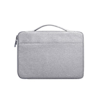 HKM-341011 Laptop Sleeve Shoulder Bag - Oxford Cloth Protective Cover for 15.4, 15.6, and 13.3 Inch Devices in Dark Gray, Hemp Gray, and Beauty Powder