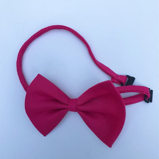 HKM-341139 Colorful Floral Cat Bow Tie Hairpin for Stylish Pet Accessories