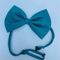 HKM-341139 Colorful Floral Cat Bow Tie Hairpin for Stylish Pet Accessories