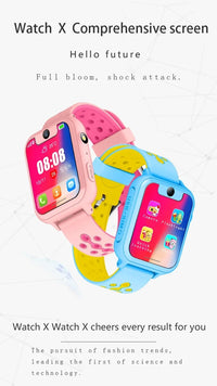 HKM-341651 Kids' Touch Screen Phone Watch with 1.54-Inch LCD Display and 2MP Camera