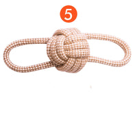 HKM-341779 Puppy Tooth Cleaning Cotton Rope Toy for Fun and Dental Care