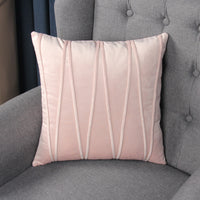HKM-341971 Modern Plush Solid Color Cushion Cover for Sofa, Office, and Bed - 45x45cm