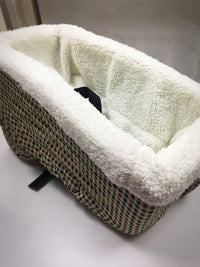 HKM-342099 Car Seat Pet Nest for Dogs and Cats with Soft Cotton Lining and Zipper Pocket, Ideal for Travel