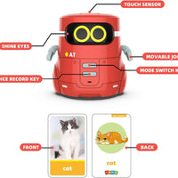 HKM-342099 Interactive Smart Learning Robot Toy for Kids - Light & Sound Educational Features