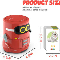 HKM-342099 Interactive Smart Learning Robot Toy for Kids - Light & Sound Educational Features