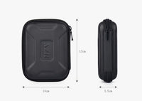 HKM-342163 EVA Waterproof Earphone Collection Box for Hard Drives and Accessories