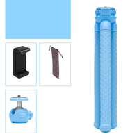 HKM-342355 Adjustable Tripod with Mobile Phone Clip for iPhone Models – Available in Pink, Blue, Black