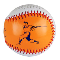 HKM-342355 Bluetooth Baseball Home Speaker - 600mAh Battery, USB Interface, 3W Output, White/Orange/Green