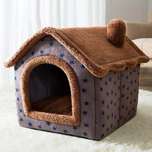 HKM-342675 Closed Removable And Washable Autumn And Winter Tent Dog Bed Pet Bed Cat House