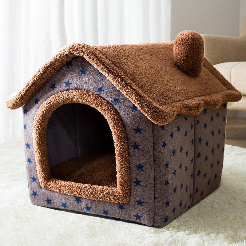 HKM-342675 Closed Removable And Washable Autumn And Winter Tent Dog Bed Pet Bed Cat House
