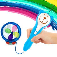 HKM-342867 Wireless 3D Drawing Pen for Kids with Low Temperature PCL Filament, Ideal for Creative Projects