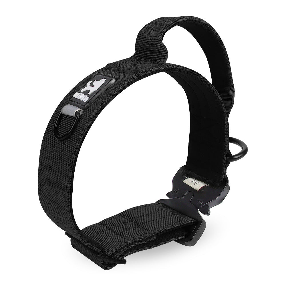 HKM-342995 Pet Collar Adjustable Medium Large Dog Training Tactical Collar