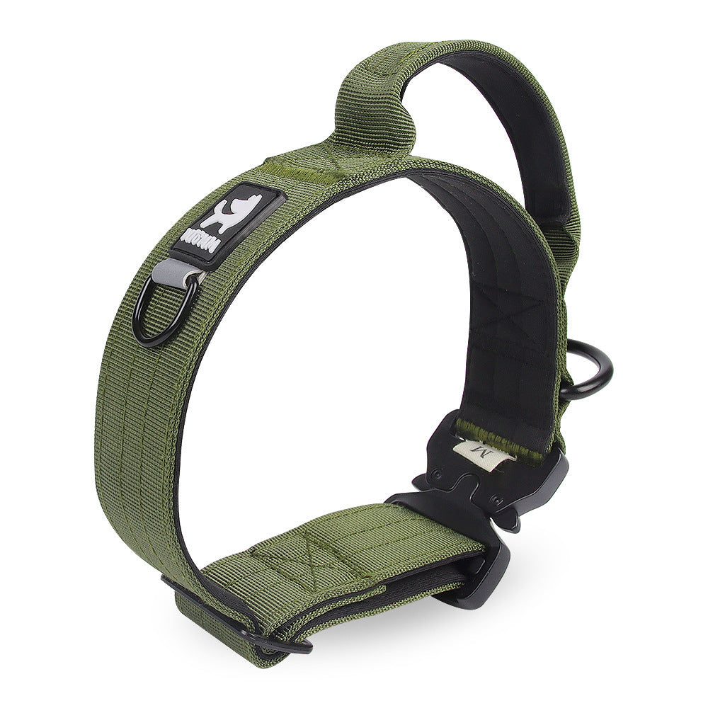 HKM-342995 Pet Collar Adjustable Medium Large Dog Training Tactical Collar