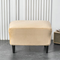 HKM-343187 Plush Silver Fox Velvet Chair Cover 40X60cm in Multiple Colors