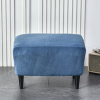 HKM-343187 Plush Silver Fox Velvet Chair Cover 40X60cm in Multiple Colors