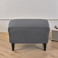 HKM-343187 Plush Silver Fox Velvet Chair Cover 40X60cm in Multiple Colors