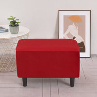 HKM-343187 Plush Silver Fox Velvet Chair Cover 40X60cm in Multiple Colors