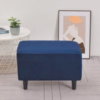 HKM-343187 Plush Silver Fox Velvet Chair Cover 40X60cm in Multiple Colors