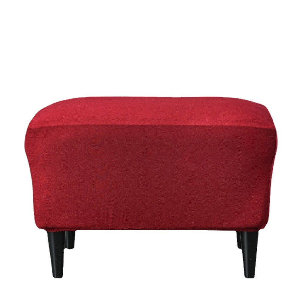 HKM-343187 Plush Silver Fox Velvet Chair Cover 40X60cm in Multiple Colors