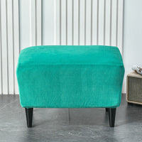 HKM-343187 Plush Silver Fox Velvet Chair Cover 40X60cm in Multiple Colors