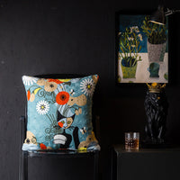 HKM-343251 Geometric Abstraction Cotton Pillowcase - European Style Cushion Cover