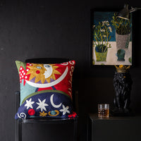 HKM-343251 Geometric Abstraction Cotton Pillowcase - European Style Cushion Cover