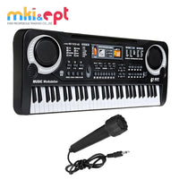 HKM-343251 Mini Battery Operated Light-Up Piano Toy for Babies and Toddlers, Educational Musical Instrument, 5 Scales