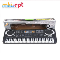 HKM-343251 Mini Battery Operated Light-Up Piano Toy for Babies and Toddlers, Educational Musical Instrument, 5 Scales