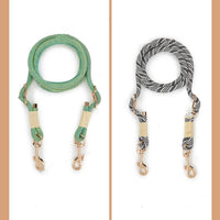 HKM-343251 Nylon Handheld Rope for Small and Medium-sized Dogs in Shadow White and Wizard of Oz Green