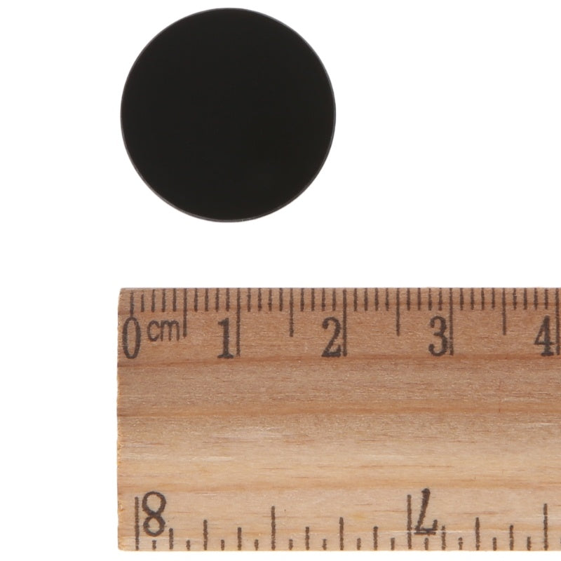 HKM-343635 ZWB2 Ultraviolet UV Band Pass Filter - 20.5mm Optical Glass, Black, 365nm Light Retention