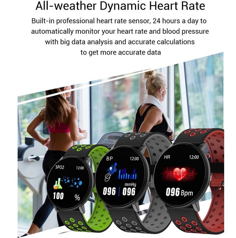HKM-343955 1.3 Inch Color Screen Smart Bracelet with Heart Rate, Sleep Tracking, and Notification Features