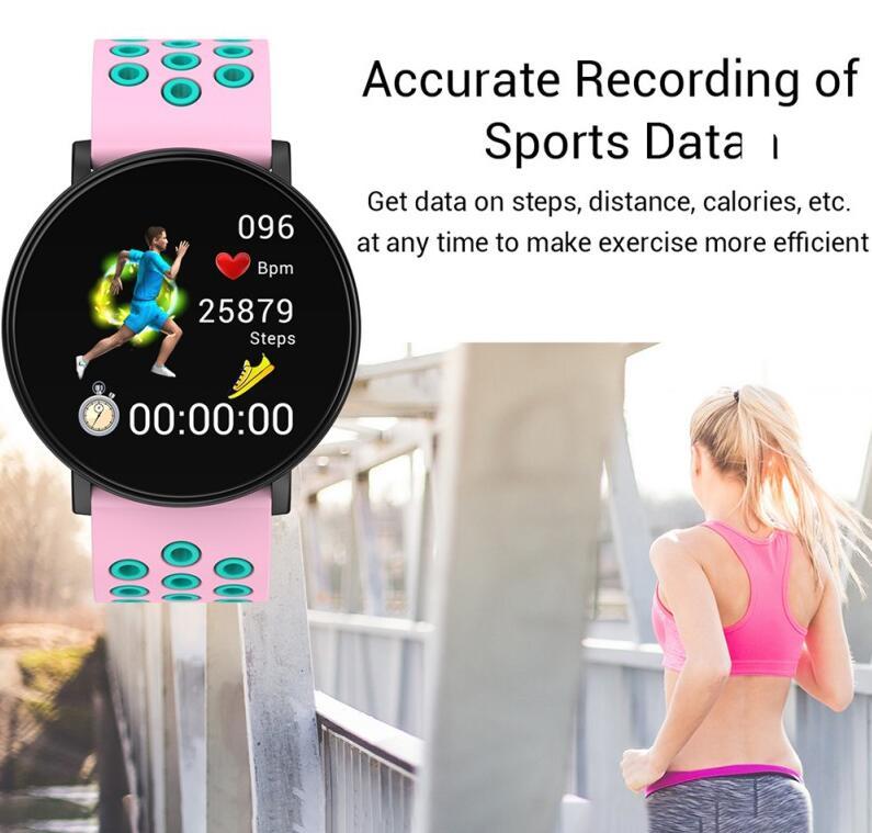 HKM-343955 1.3 Inch Color Screen Smart Bracelet with Heart Rate, Sleep Tracking, and Notification Features