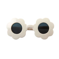 HKM-343955 Pet Sunglasses with Sunflower and Love Patterns - Stylish Resin Frames for All Seasons