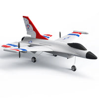 HKM-344083 3CH Remote Control F16 Airplane Model - 2.4G Outdoor Electric Glider for Ages 5 and Up