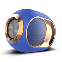 HKM-344147 X6 Wireless Bluetooth Speaker with 1200mAh Battery and Subwoofer Performance