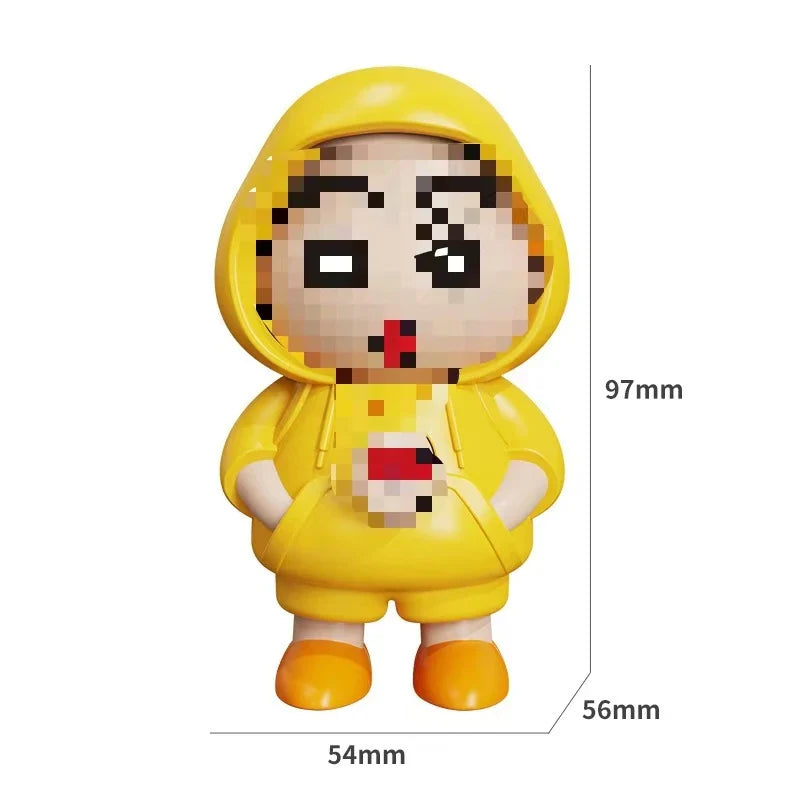 HKM-344275 Creative Cartoon Anime Face Changing Keychain Doll for Kids - Fun Decompression Ornaments