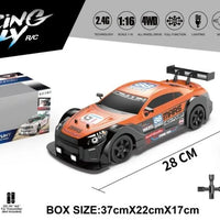 HKM-344403 Electric 1/16 Scale Remote Control Drift Car - 18KM/H Speed, 2.4GHz, Indoor/Outdoor for Ages 5+