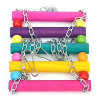 HKM-344531 Colorful Suspension Bridge Swing Stand with Peony Design