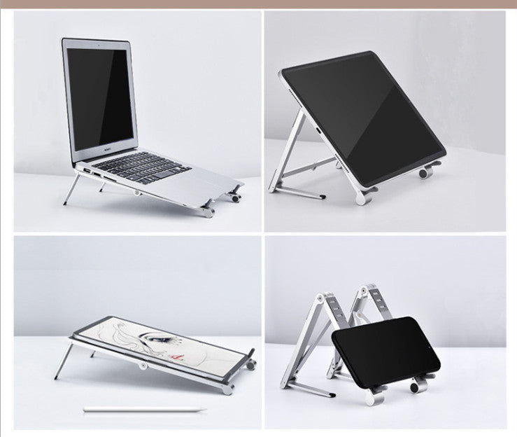 HKM-344659 3-in-1 Folding Portable Laptop, Tablet, and Phone Stand - Model M5