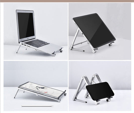 HKM-344659 3-in-1 Folding Portable Laptop, Tablet, and Phone Stand - Model M5