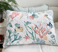 HKM-344659 Cotton Quilted Pillow Case - Simple and Stylish Design, 50CMx70CM