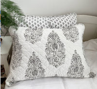 HKM-344659 Cotton Quilted Pillow Case - Simple and Stylish Design, 50CMx70CM