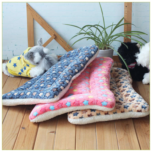 HKM-344723 Thickened Pet Pad for Dogs - Cozy Cloth Seat Cushion for Autumn and Winter
